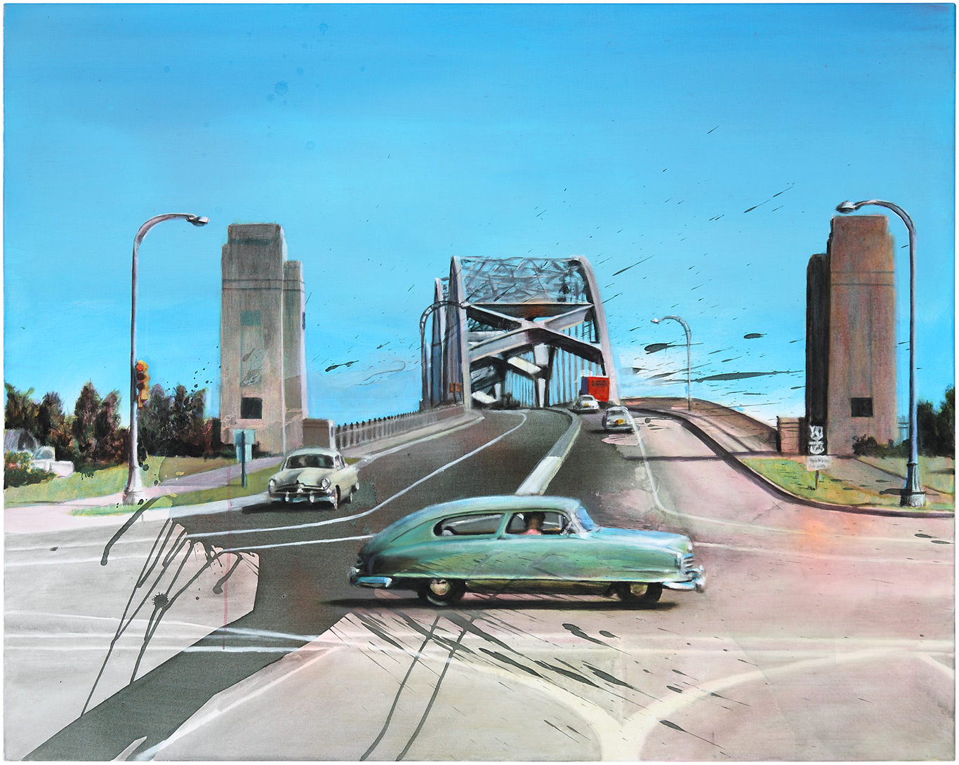 Florian Thomas - A four-lane-bridge