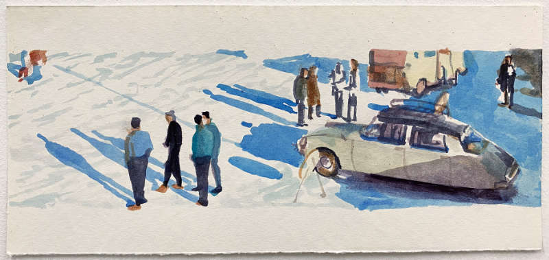 Florian Thomas - blaue Schatten