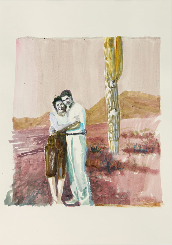 Florian Thomas - Paar mit Saguaro