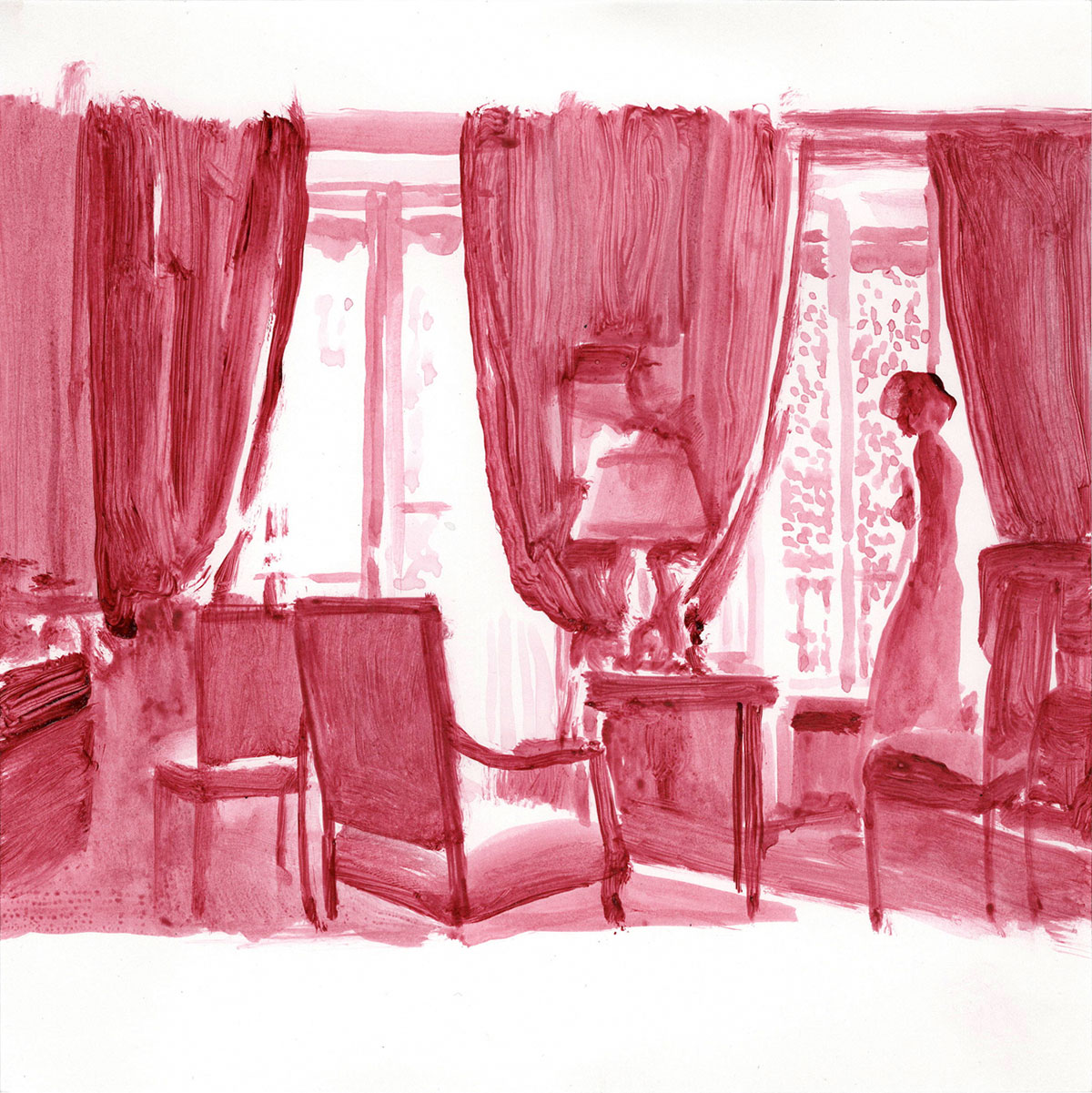 Florian Thomas - Frau am Fenster